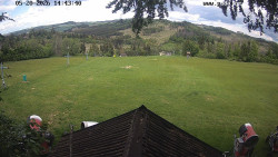 Sjezdovka, panorama východ