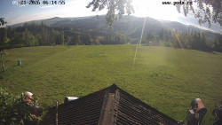 Sjezdovka, panorama východ