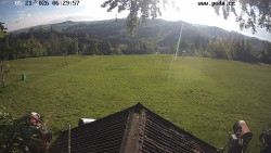 Sjezdovka, panorama východ