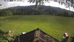 Sjezdovka, panorama východ
