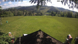 Sjezdovka, panorama východ