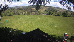 Sjezdovka, panorama východ