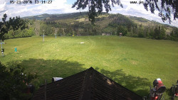 Sjezdovka, panorama východ