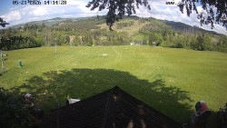 Sjezdovka, panorama východ
