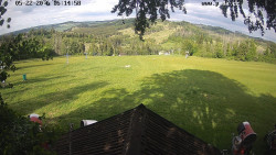 Sjezdovka, panorama východ