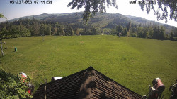 Sjezdovka, panorama východ