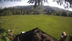 Sjezdovka, panorama východ