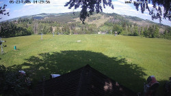 Sjezdovka, panorama východ