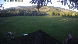Sjezdovka, panorama východ