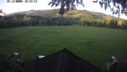 Sjezdovka, panorama východ