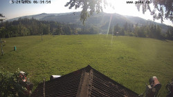 Sjezdovka, panorama východ