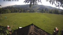 Sjezdovka, panorama východ