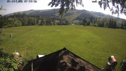Sjezdovka, panorama východ