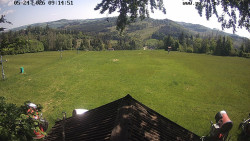 Sjezdovka, panorama východ