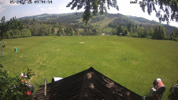Sjezdovka, panorama východ