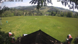 Sjezdovka, panorama východ
