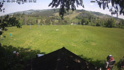 Sjezdovka, panorama východ