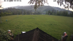 Sjezdovka, panorama východ
