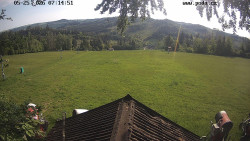 Sjezdovka, panorama východ