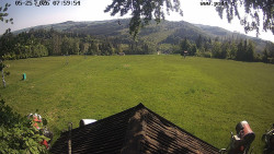 Sjezdovka, panorama východ
