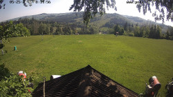 Sjezdovka, panorama východ