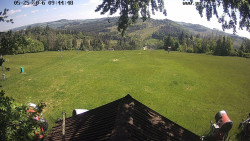 Sjezdovka, panorama východ