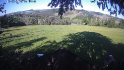 Sjezdovka, panorama východ
