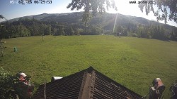 Sjezdovka, panorama východ