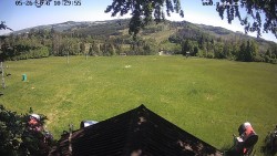 Sjezdovka, panorama východ