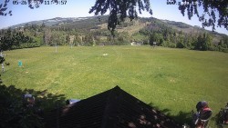 Sjezdovka, panorama východ