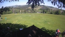 Sjezdovka, panorama východ