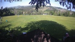 Sjezdovka, panorama východ