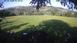 Sjezdovka, panorama východ