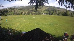 Sjezdovka, panorama východ
