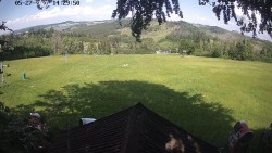 Sjezdovka, panorama východ