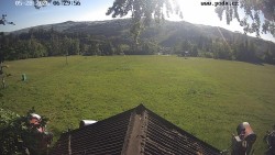 Sjezdovka, panorama východ