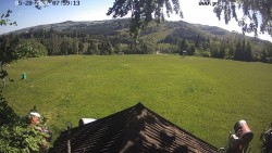 Sjezdovka, panorama východ