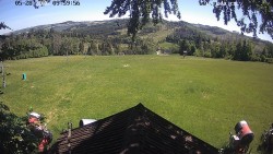 Sjezdovka, panorama východ