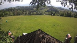 Sjezdovka, panorama východ