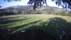 Sjezdovka, panorama východ