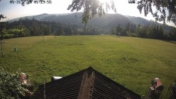 Sjezdovka, panorama východ