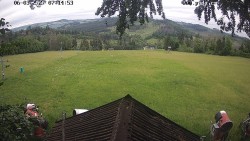 Sjezdovka, panorama východ