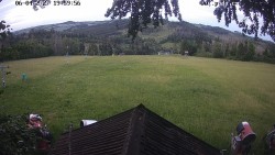 Sjezdovka, panorama východ