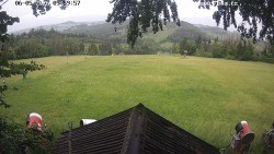 Sjezdovka, panorama východ