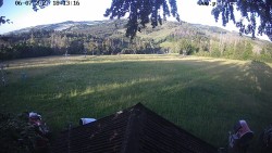 Sjezdovka, panorama východ