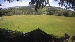 Sjezdovka, panorama východ