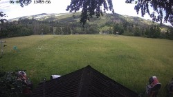 Sjezdovka, panorama východ