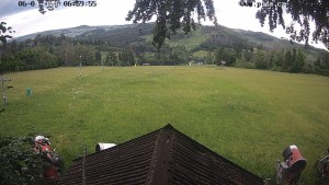 Skiareál Hodonín u Kunštátu - Sjezdovka, panorama východ - 9.6.2026 v 08:00 Skiareál Hodonín u Kunštátu - Sjezdovka, panorama východ - 9.6.2026 v 08:00