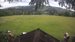 Sjezdovka, panorama východ