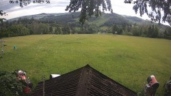 Sjezdovka, panorama východ